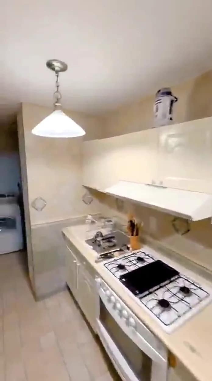 Cocina integral equipada de la casa en venta en Naucalpan