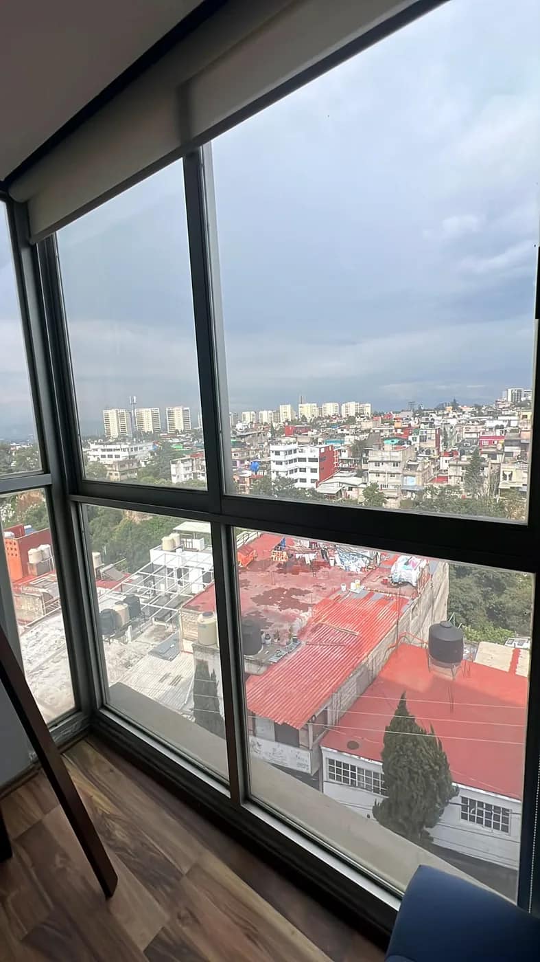 Vista desde el piso 4 hacia Cuajimalpa